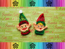 Elf Applique - Crochet Pattern by EverLaughter